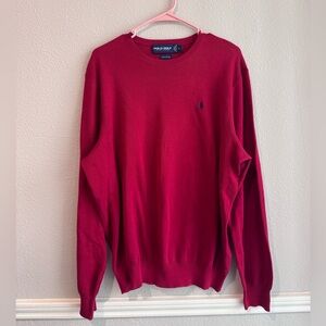 Polo Golf Ralph Lauren Unisex Red Crewneck Sweater